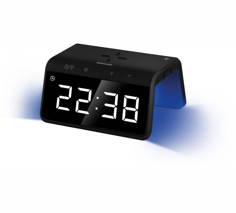 Budík Sencor SDC 7900Qi černý
