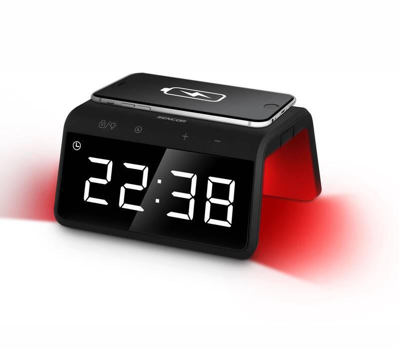 Budík Sencor SDC 7900Qi černý