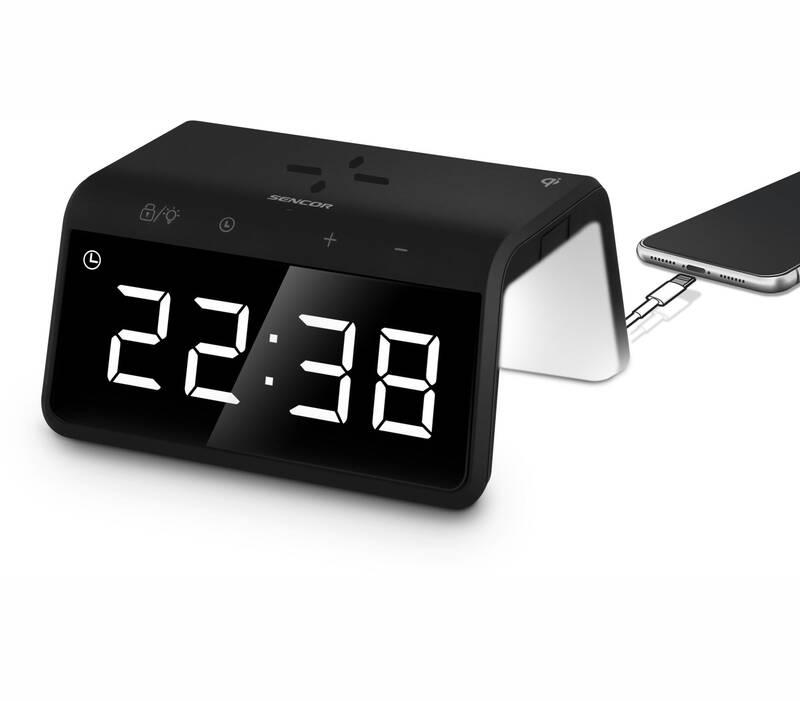 Budík Sencor SDC 7900Qi černý