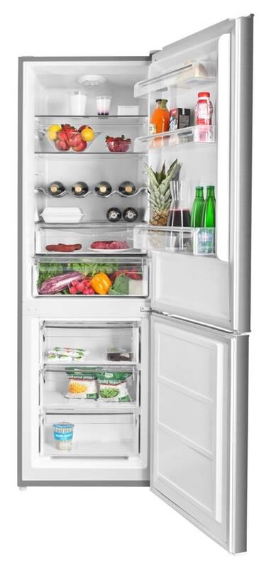 Chladnička s mrazničkou ETA 337590010D nerez