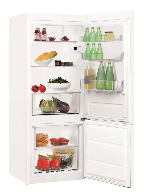 Chladnička s mrazničkou Indesit LI6 S1E W bílé