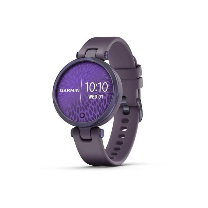 Chytré hodinky Garmin Lily Sport Midnight Orchid Orchid Silicone Band