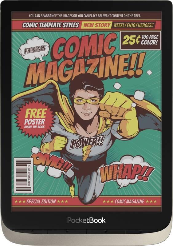 Čtečka e-knih Pocket Book 741 InkPad Color Moon Silver