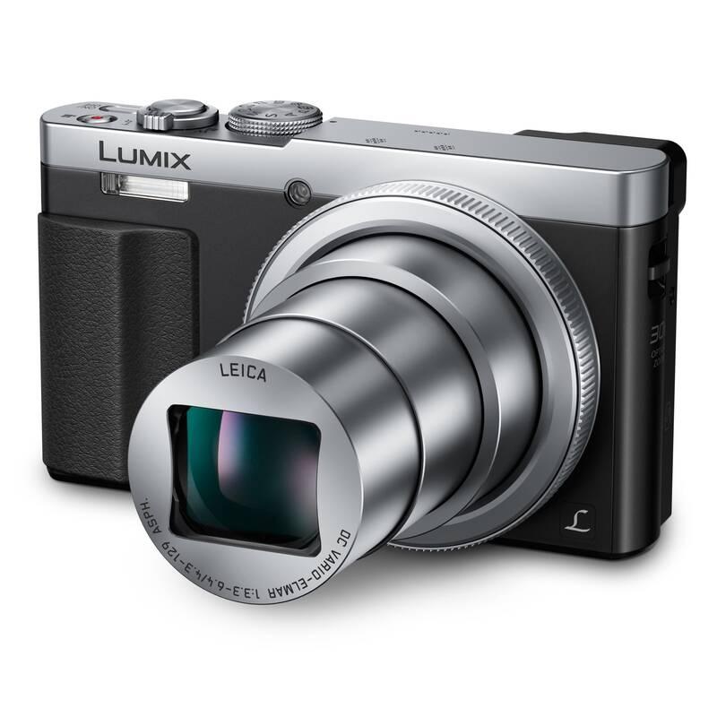 Digitální fotoaparát Panasonic Lumix DMC-TZ70EP-S stříbrný, Digitální, fotoaparát, Panasonic, Lumix, DMC-TZ70EP-S, stříbrný