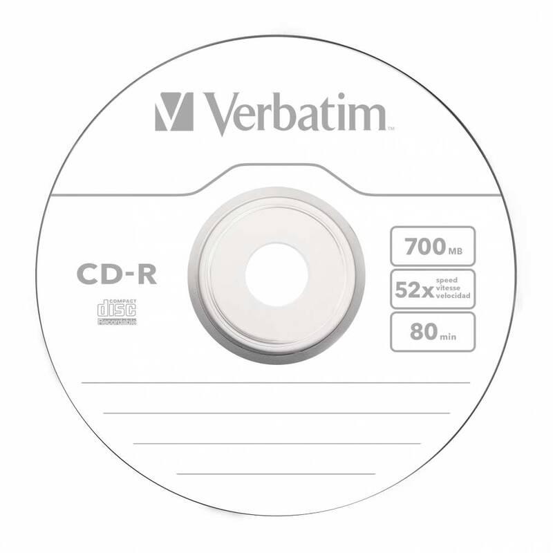 Disk Verbatim Extra Protection CD-R DL 700MB 80min, 52x, slim, 1ks, Disk, Verbatim, Extra, Protection, CD-R, DL, 700MB, 80min, 52x, slim, 1ks