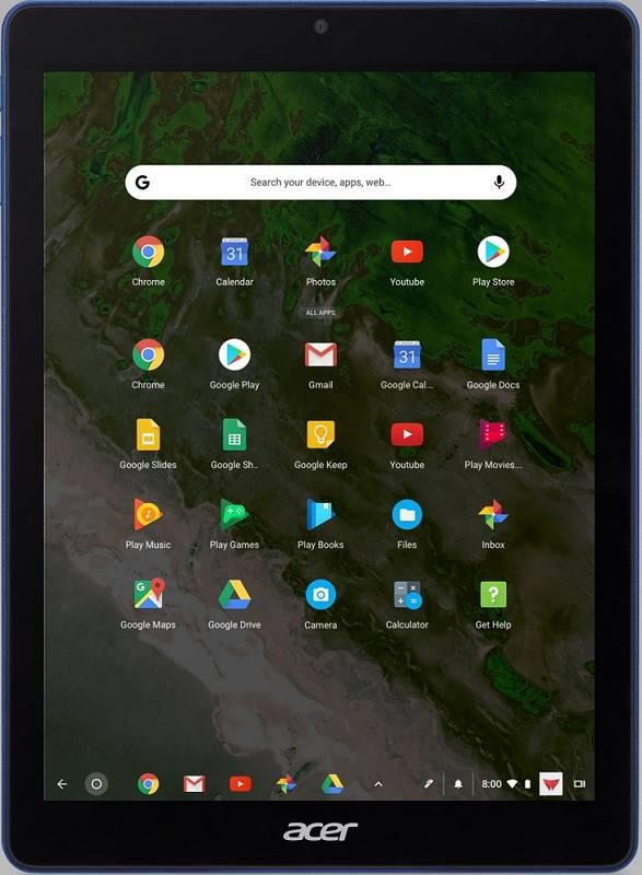 Dotykový tablet Acer Chrome Tab 10 modrý, Dotykový, tablet, Acer, Chrome, Tab, 10, modrý
