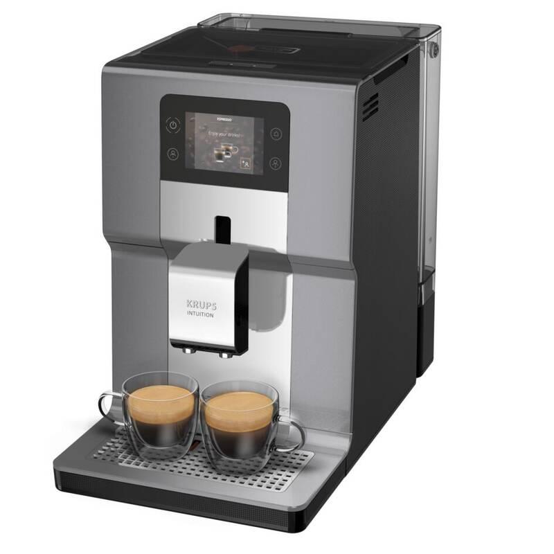 Espresso Krups Intuition Preference EA875E10 černé chrom