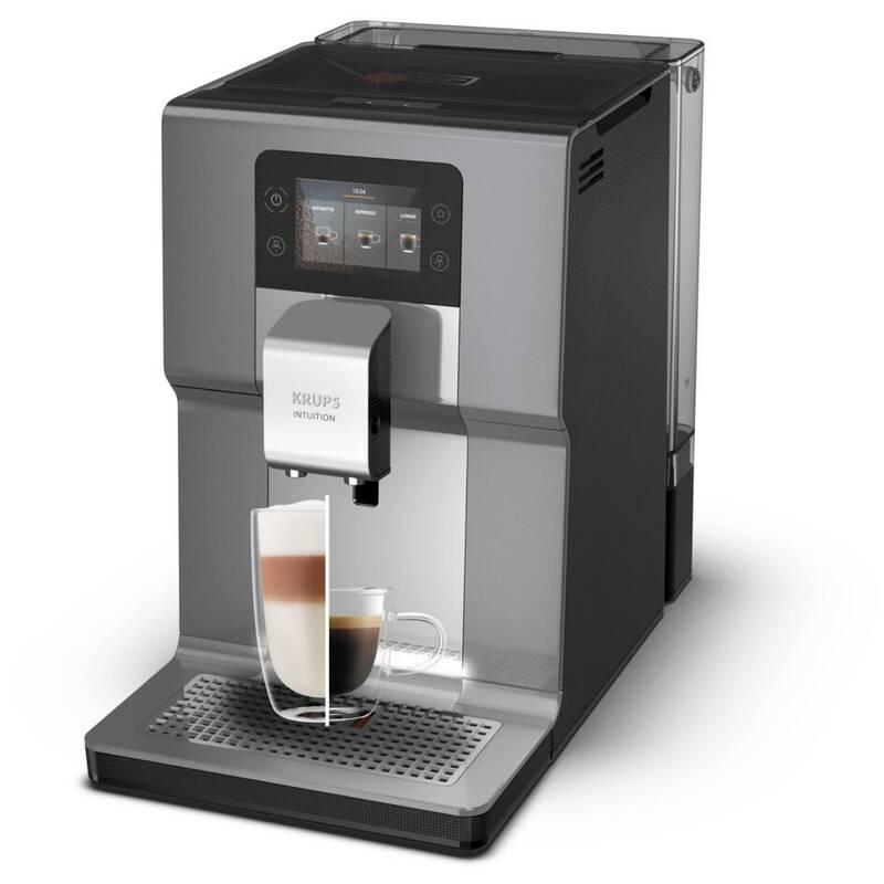 Espresso Krups Intuition Preference EA875E10 černé chrom