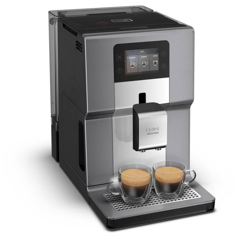 Espresso Krups Intuition Preference EA875E10 černé chrom