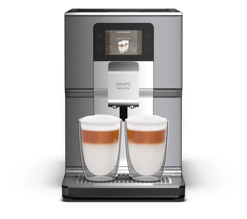 Espresso Krups Intuition Preference EA875E10 černé chrom