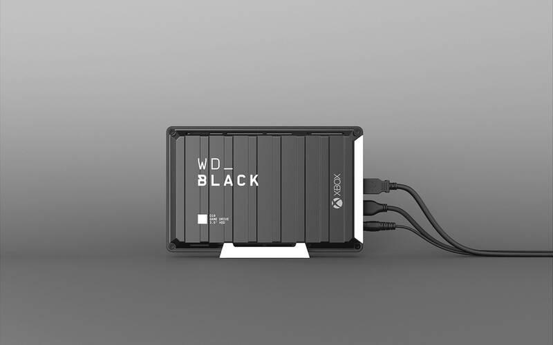 Externí pevný disk 3,5" Western Digital Black D10 Game Drive pro Xbox 12TB černý