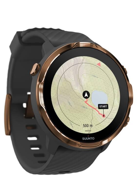 GPS hodinky Suunto 7 - Graphite Copper