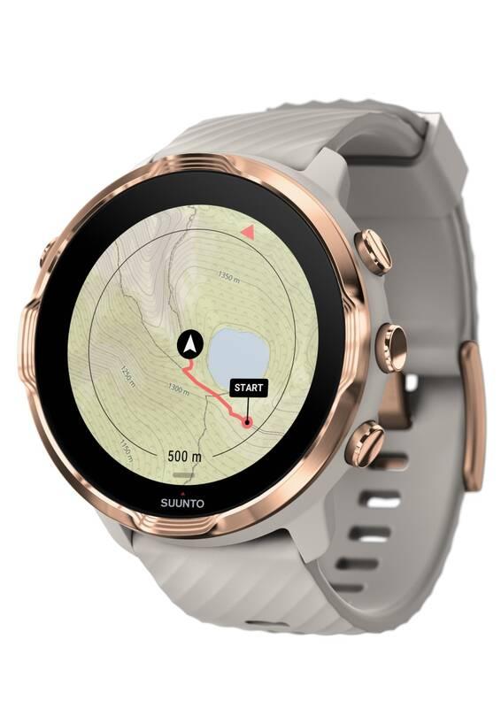 GPS hodinky Suunto 7 - Sandstone Rosegold