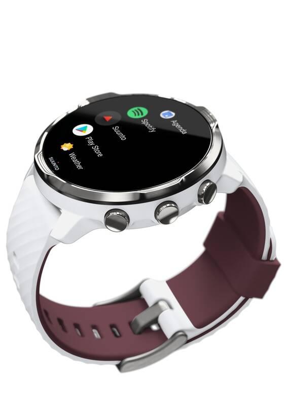 GPS hodinky Suunto 7 - White Burgundy