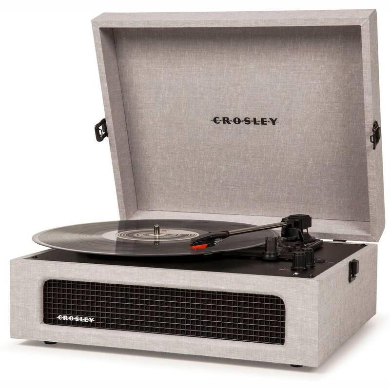 Gramofon Crosley Voyager šedý