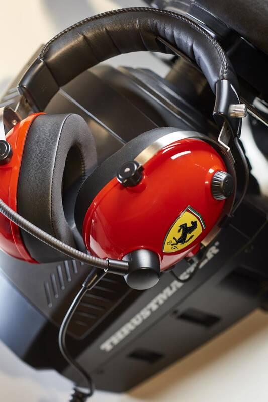 Headset Thrustmaster T.RACING SCUDERIA FERRARI edice DTS černý červený