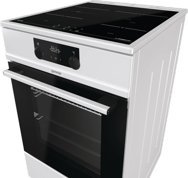 Indukční sporák Gorenje EIT5355WPG bílý