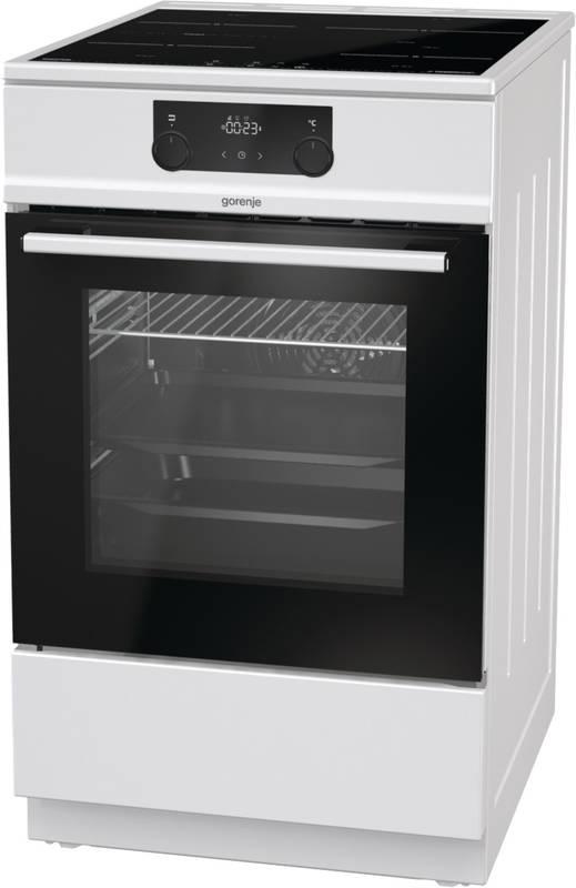 Indukční sporák Gorenje EIT5355WPG bílý