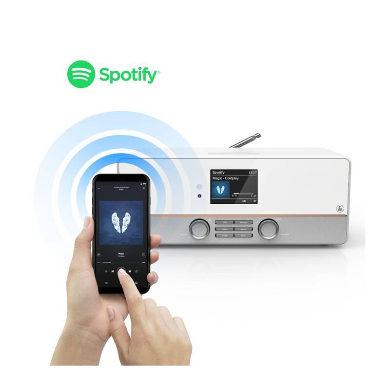 Internetový radiopřijímač Hama DIR3115MS bílý