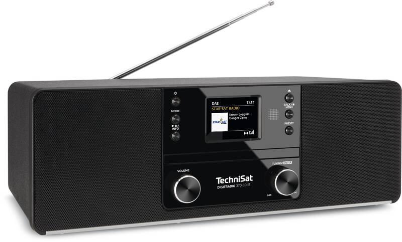 Internetový radiopřijímač Technisat DIGITRADIO 370 CD IR černý