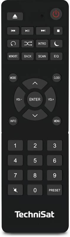 Internetový radiopřijímač Technisat DIGITRADIO 370 CD IR černý
