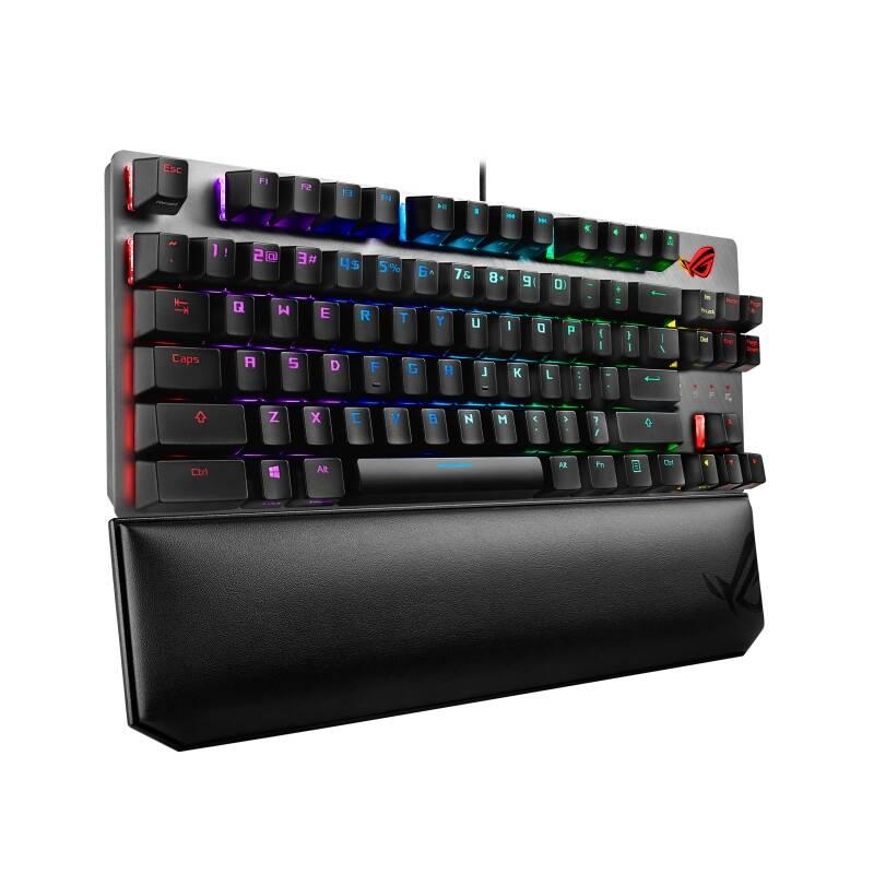 Klávesnice Asus ROG Strix Scope TKL Deluxe, US černá, Klávesnice, Asus, ROG, Strix, Scope, TKL, Deluxe, US, černá