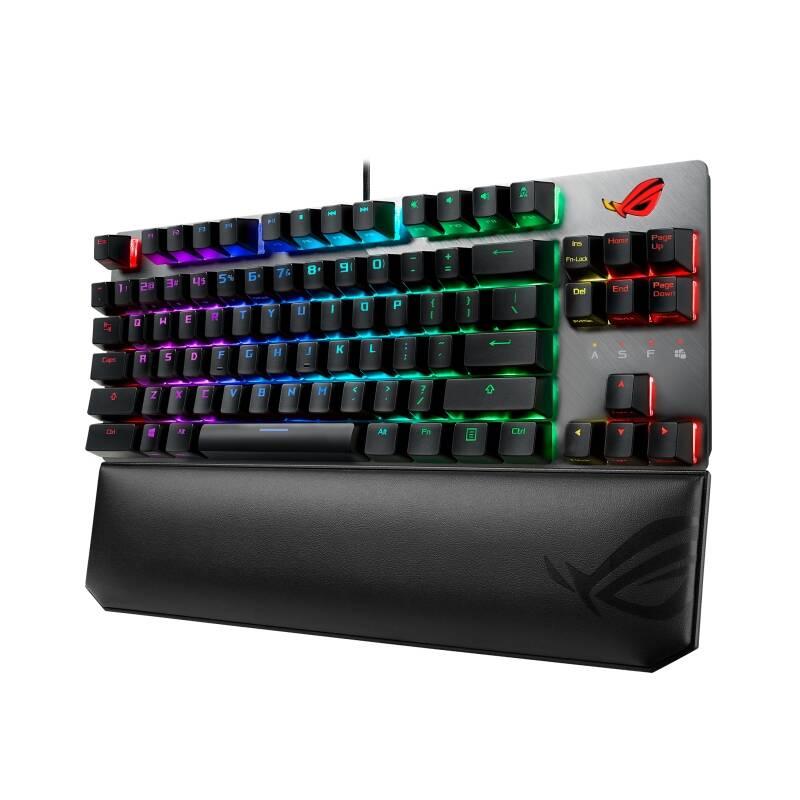 Klávesnice Asus ROG Strix Scope TKL Deluxe, US černá