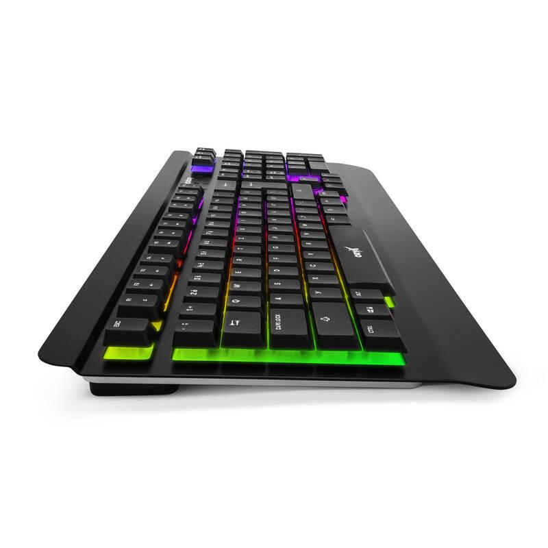 Klávesnice Niceboy ORYX K210 Core, CZ černá