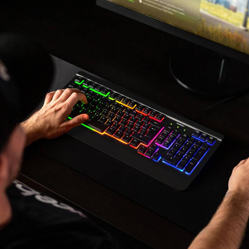 Klávesnice Niceboy ORYX K210 Core, CZ černá