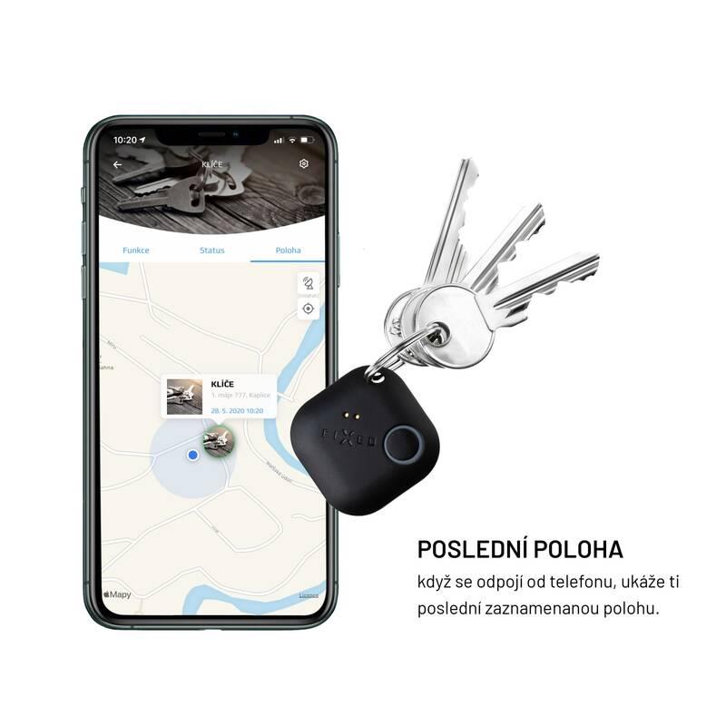 Klíčenka FIXED Smile PRO, Duo Pack černá bílá