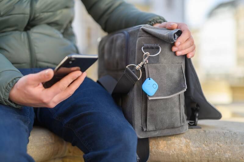 Klíčenka FIXED Smile PRO, Duo Pack černá bílá