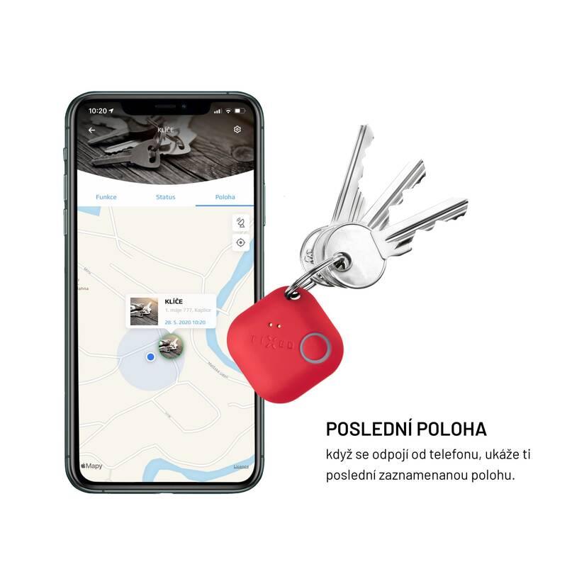 Klíčenka FIXED Smile PRO, Duo Pack červená modrá