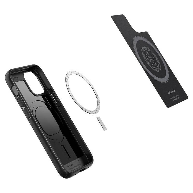 Kryt na mobil Spigen MagArmor na Apple iPhone 12 mini černý