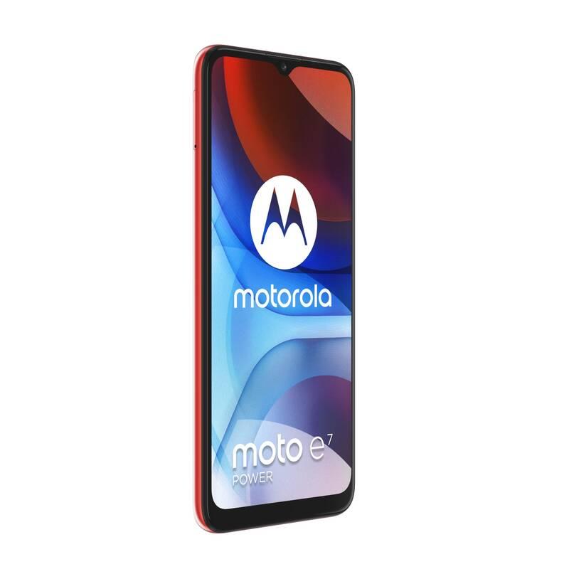 Mobilní telefon Motorola Moto E7 Power červený