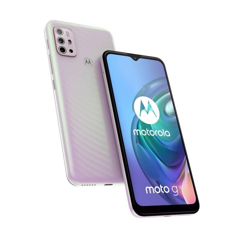 Mobilní telefon Motorola Moto G10 - Iridescent Pearl, Mobilní, telefon, Motorola, Moto, G10, Iridescent, Pearl