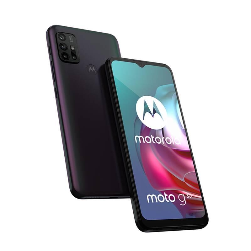Mobilní telefon Motorola Moto G30 - Phantom Black, Mobilní, telefon, Motorola, Moto, G30, Phantom, Black
