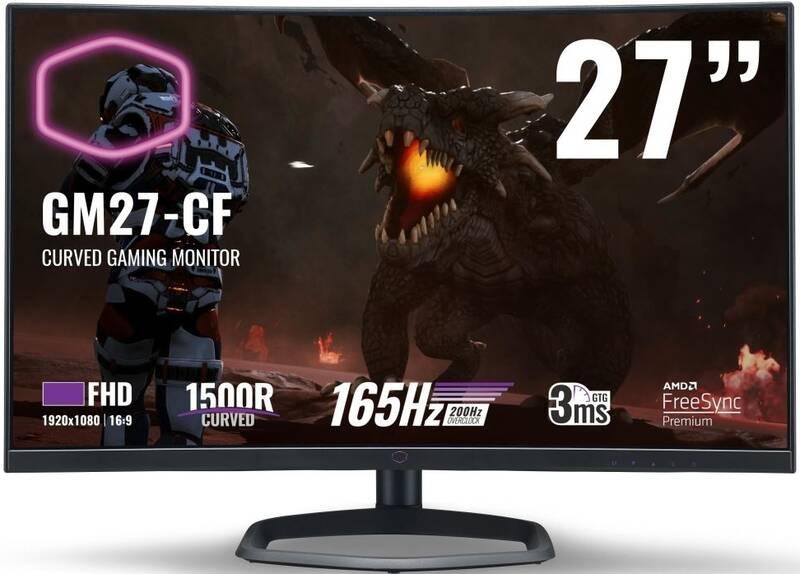 Monitor Cooler Master GM27-CF černý