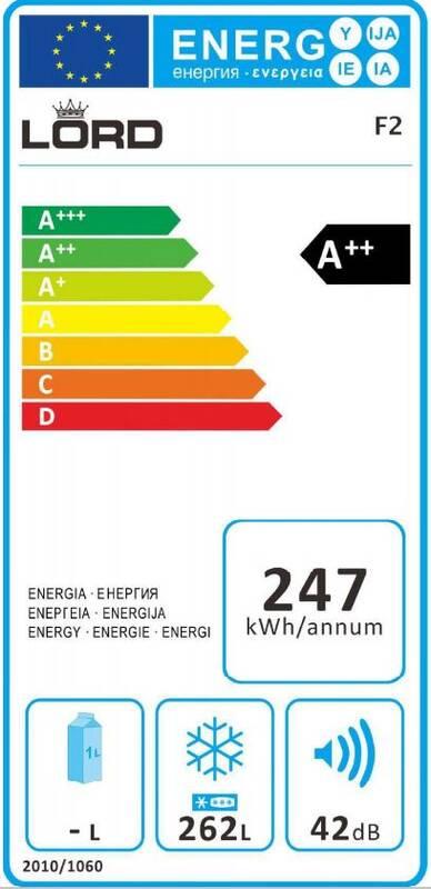 Mraznička LORD F2 bílá