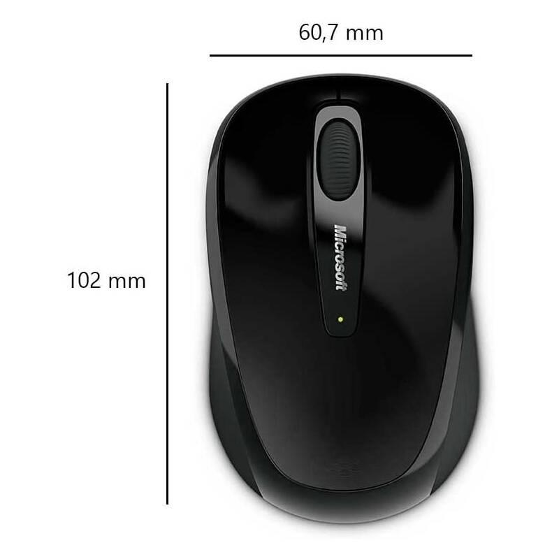 Myš Microsoft Wireless Mobile Mouse 4000 černá