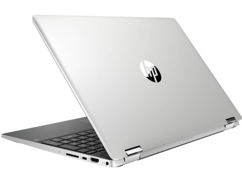 Notebook HP Pavilion x360 15-dq1001nc stříbrný