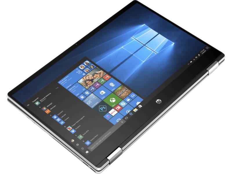 Notebook HP Pavilion x360 15-dq1001nc stříbrný