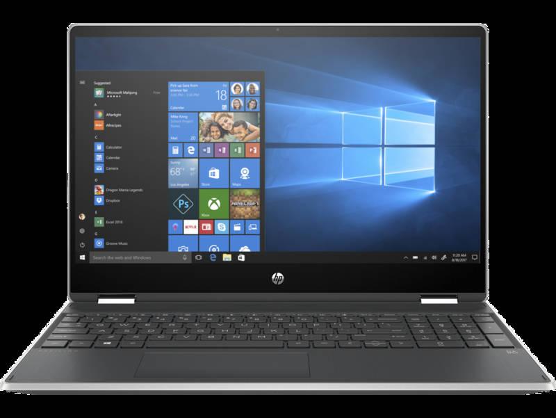 Notebook HP Pavilion x360 15-dq1002nc stříbrný