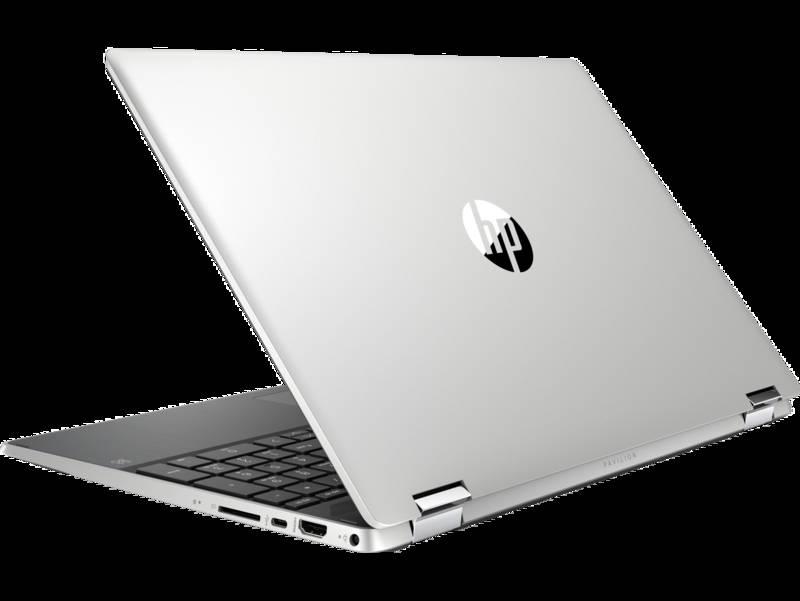 Notebook HP Pavilion x360 15-dq1002nc stříbrný