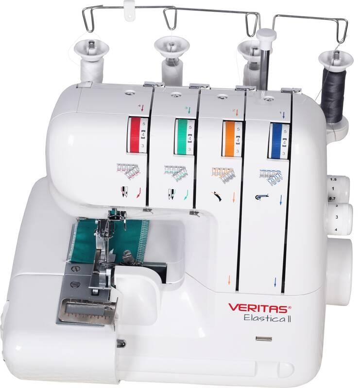 Overlock Veritas 1330 Elastica bílý, Overlock, Veritas, 1330, Elastica, bílý