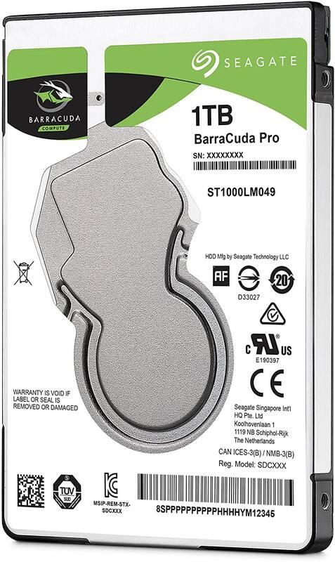 Pevný disk 2,5" Seagate BarraCuda Pro 1TB