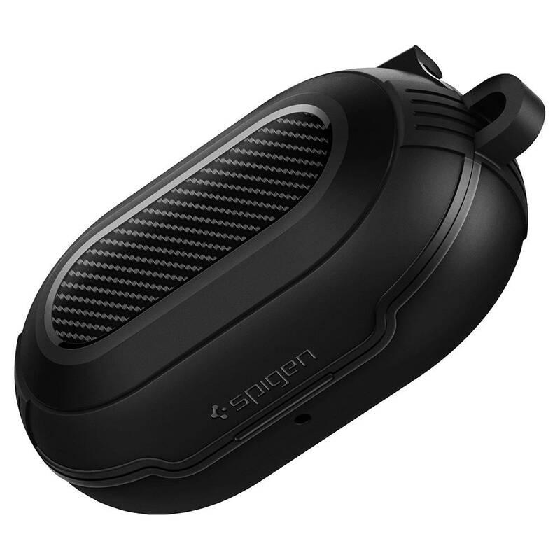 Pouzdro Spigen Rugged Armor pro Samsung Galaxy Buds Buds Plus černé