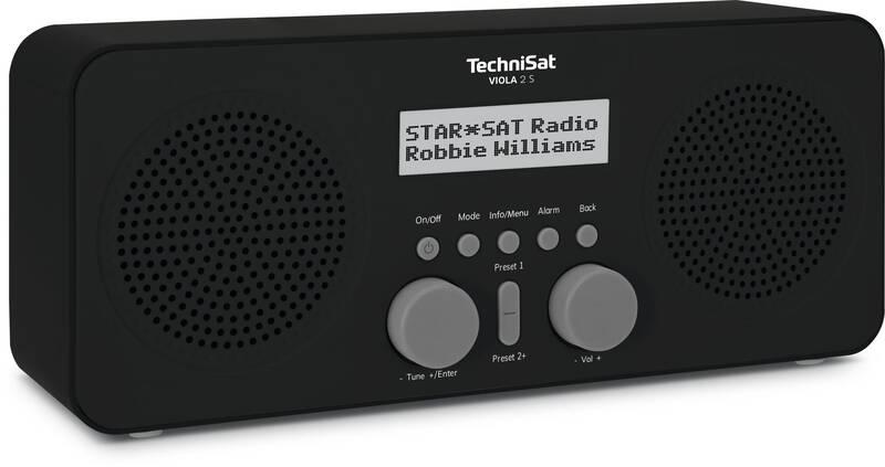 Radiopřijímač s DAB Technisat VIOLA 2 S černý