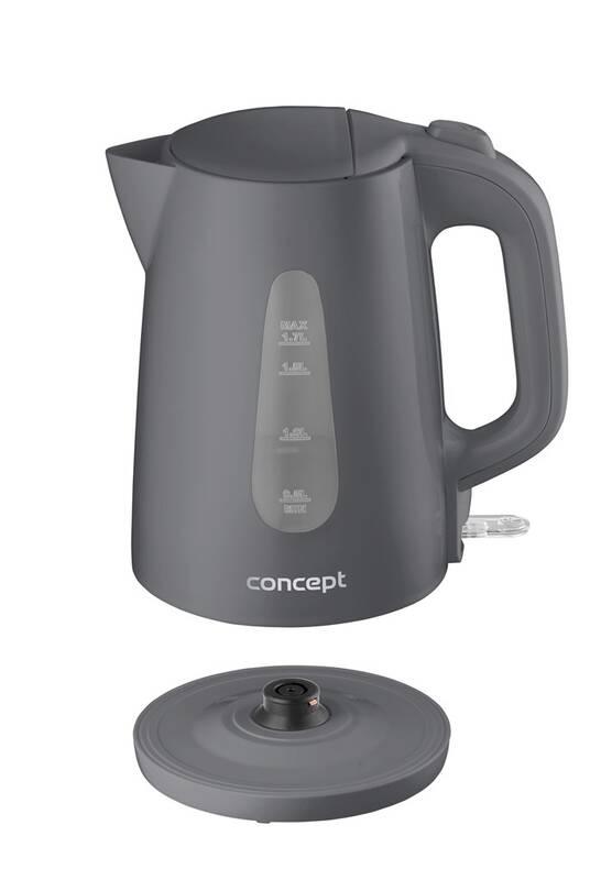 Rychlovarná konvice Concept RK2382 šedá