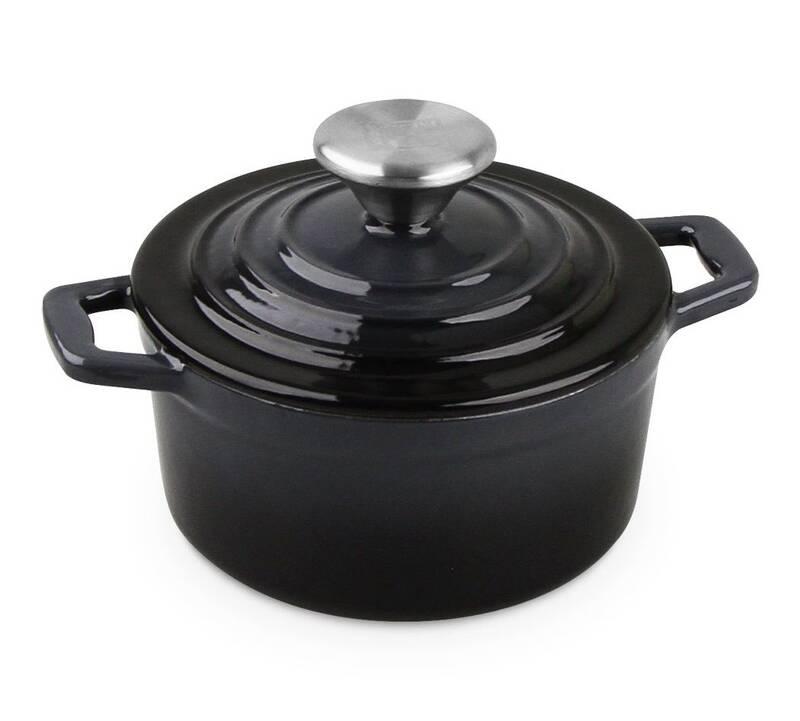 Sada hrnců CS Solingen Xanten CS-067465, 7 ks černá