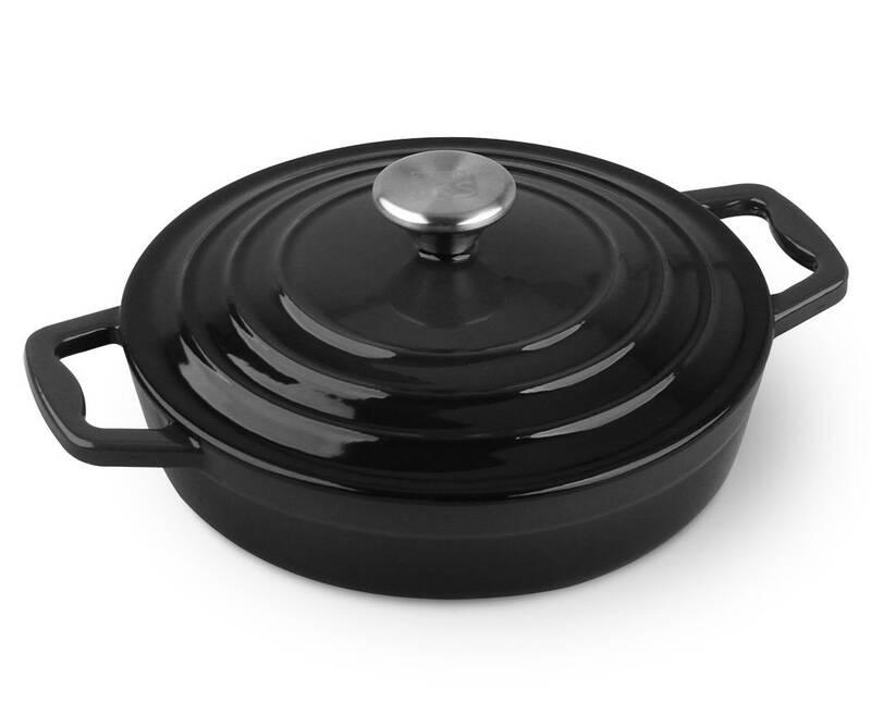 Sada hrnců CS Solingen Xanten CS-067465, 7 ks černá